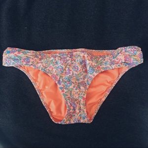 NWOT Victoria Secret Orange Paisley Bikini Bottom